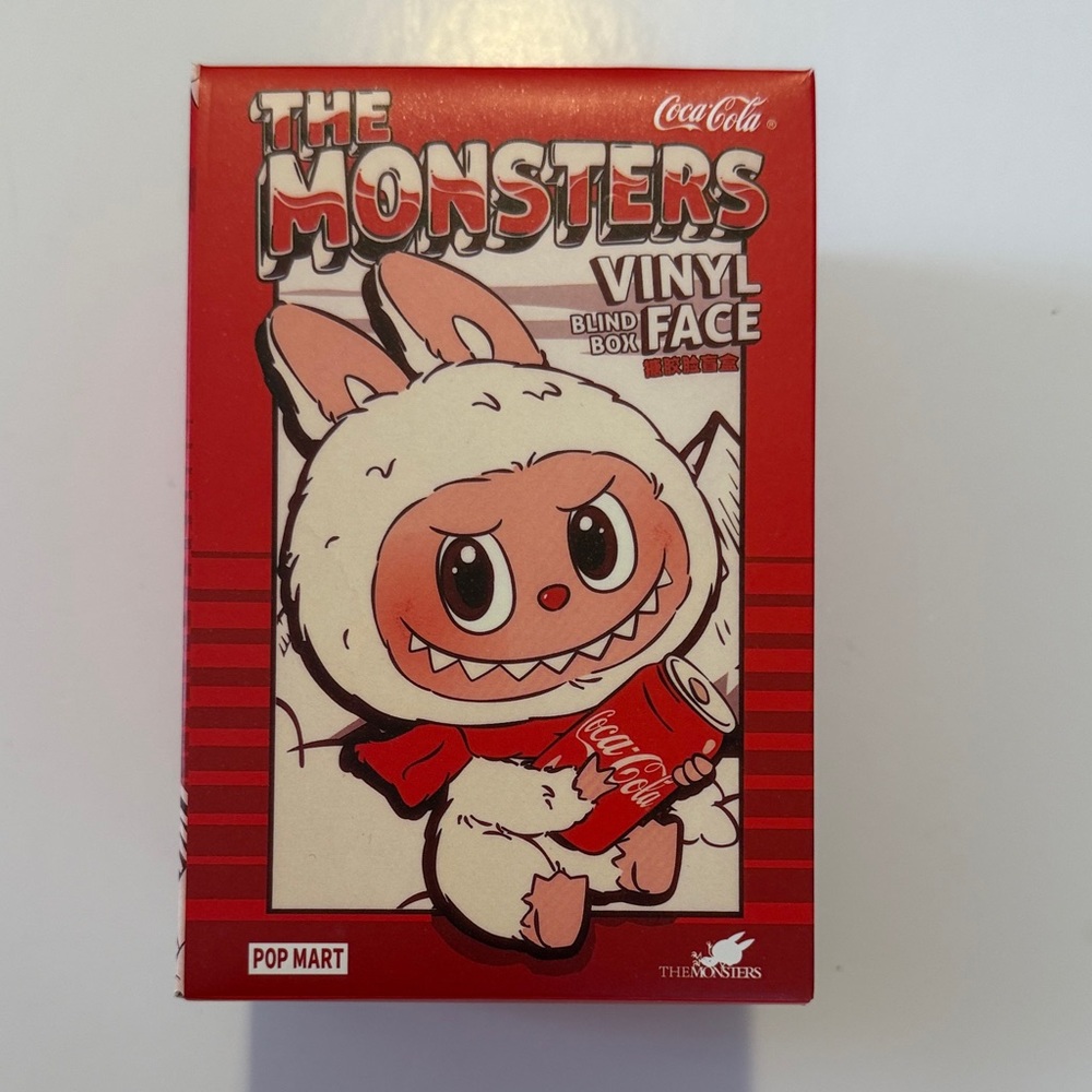 EXCLUSIVE EDITION Pop Mart The Monsters Vinyl Face Blind Box - Red